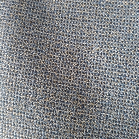 Oscar de la Renta Classic Grey Brown Blend Silk Wool Blazer Jacket 44L - Picture 11 of 11